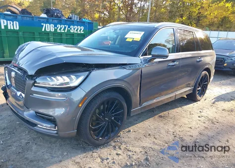2021 Lincoln Aviator Reserve from USA, damaged, VIN 5LM5J7WC1MGL16400